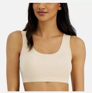 NWT Alfani Core Bral Hang T Shirt Bra CREAMY IVORY Wireless Bra